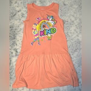 Nickelodeon JoJo Siwa girls' sleeveless dress 7/8